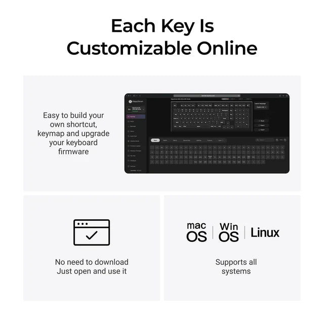 Keychron Q6 Ultra 8K Draadloze Aangepaste Mechanische Toetsenbord ISO Indeling Collectie