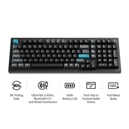 Keychron Q5 Ultra 8K Wireless Custom Mechanical Keyboard (US ANSI Layout)