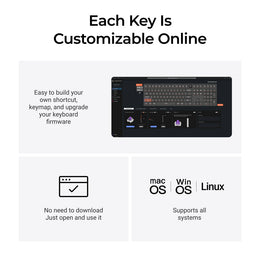 Keychron Q6 HE QMK Wireless Custom Keyboard ISO Layout Collection