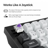 Keychron Q6 HE QMK Wireless Custom Keyboard (US ANSI Layout)