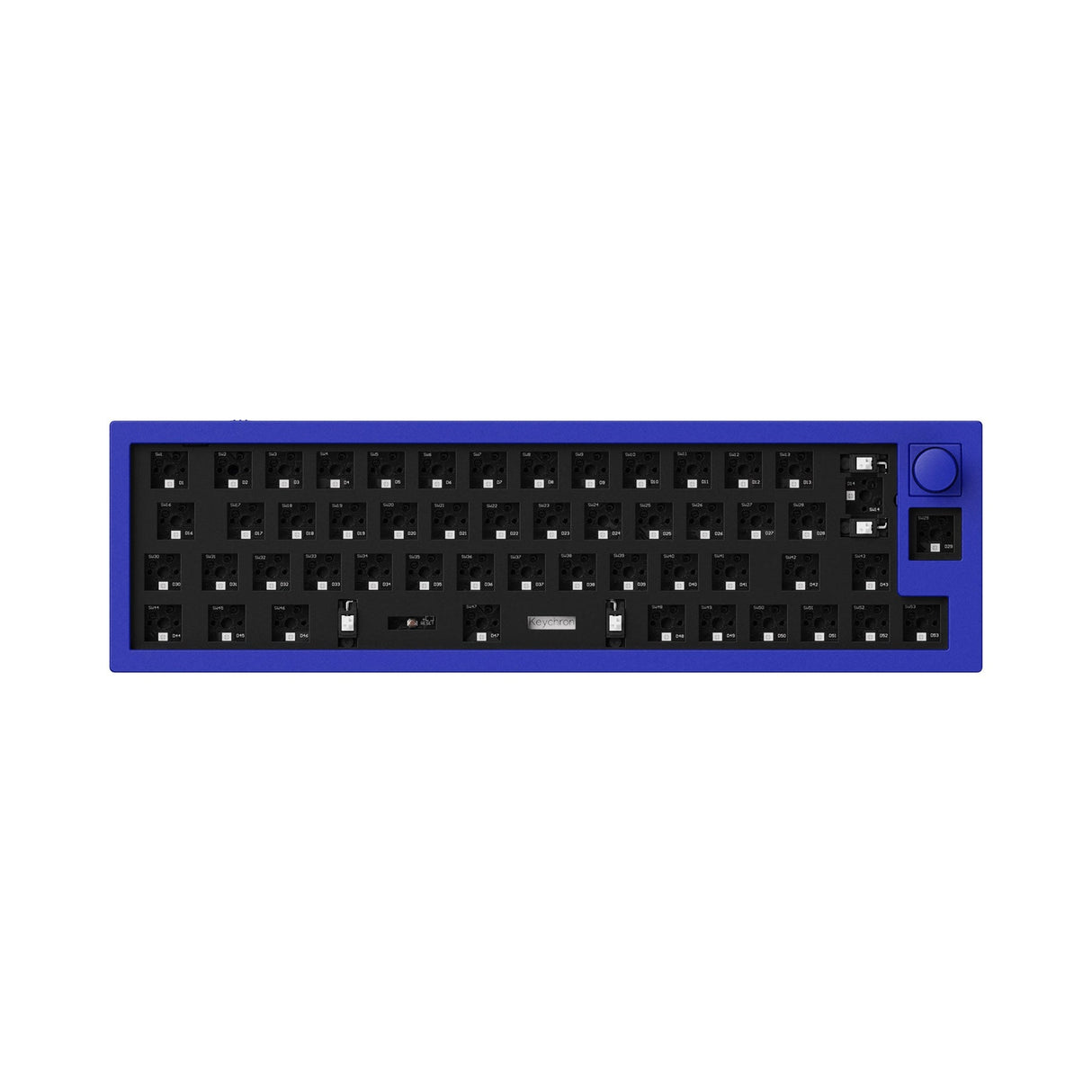 Keychron Q9 QMK aangepast mechanisch toetsenbord (VS ANSI-toetsenbord)