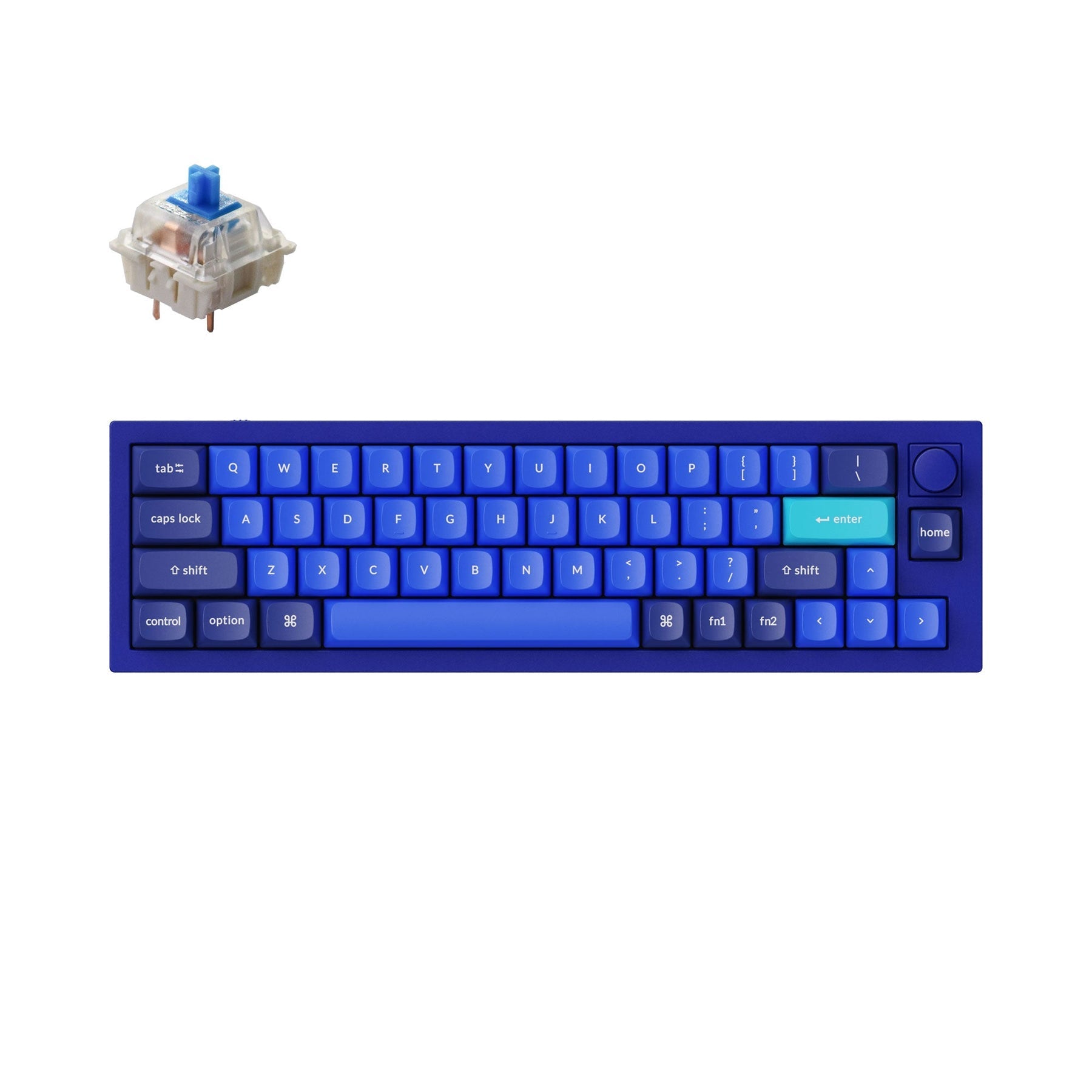 Keychron Q9 QMK Custom Mechanical Keyboard (US ANSI Layout)