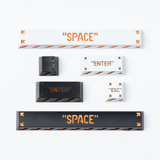 Spatiebalk/ESC/Enter-toets Aluminiumlegering Artisan Keycap