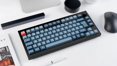 Keychron V1 Max QMK Draadloze Aangepaste Mechanische Toetsenbord ISO Indeling Collectie