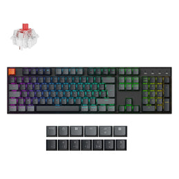 Keychron K10 QMK Draadloze Mechanische Toetsenbord (ISO Indeling) - Versie 2