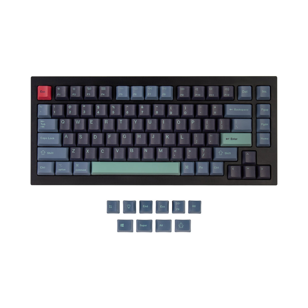 OEM Dye-Sub PBT Keycap-set - Hacker