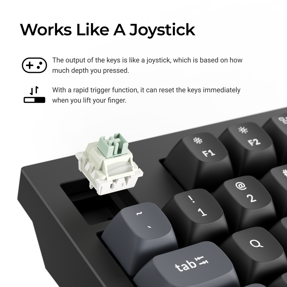 Keychron Q5 HE 8K Magnetic Switch Keyboard (US ANSI Layout)