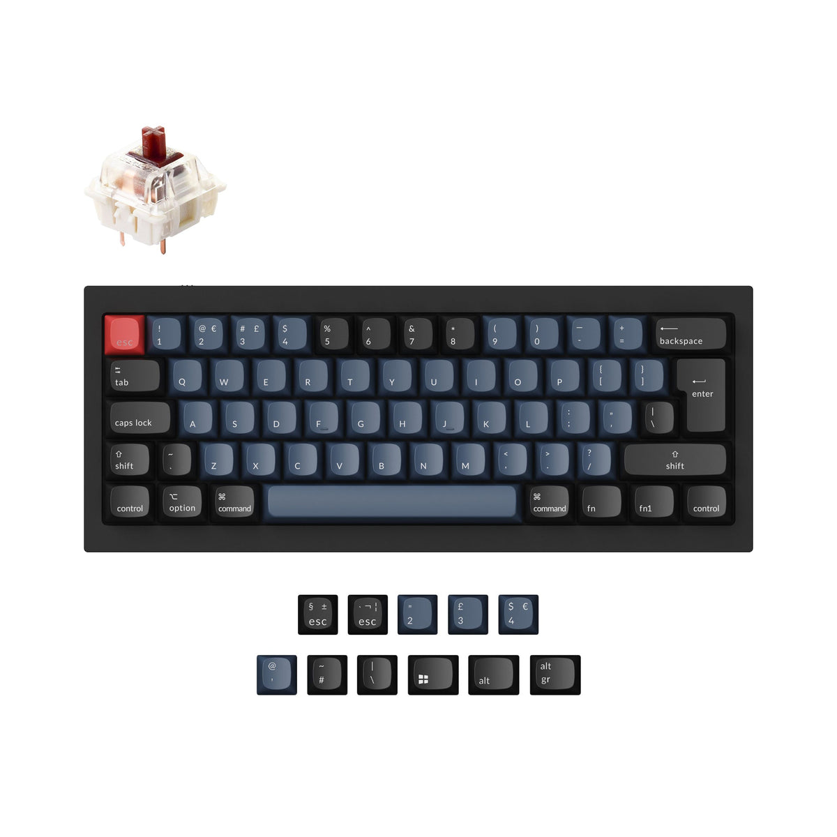 Nordic ISO Keyboards – Keychron Belgium